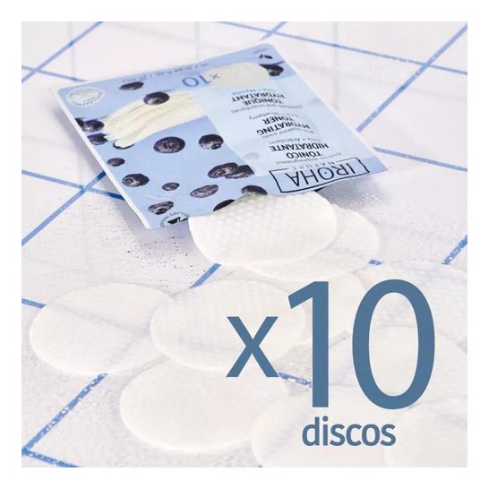 Iroha Nature Discos Impregnados Tónico Hidratantes 10uds