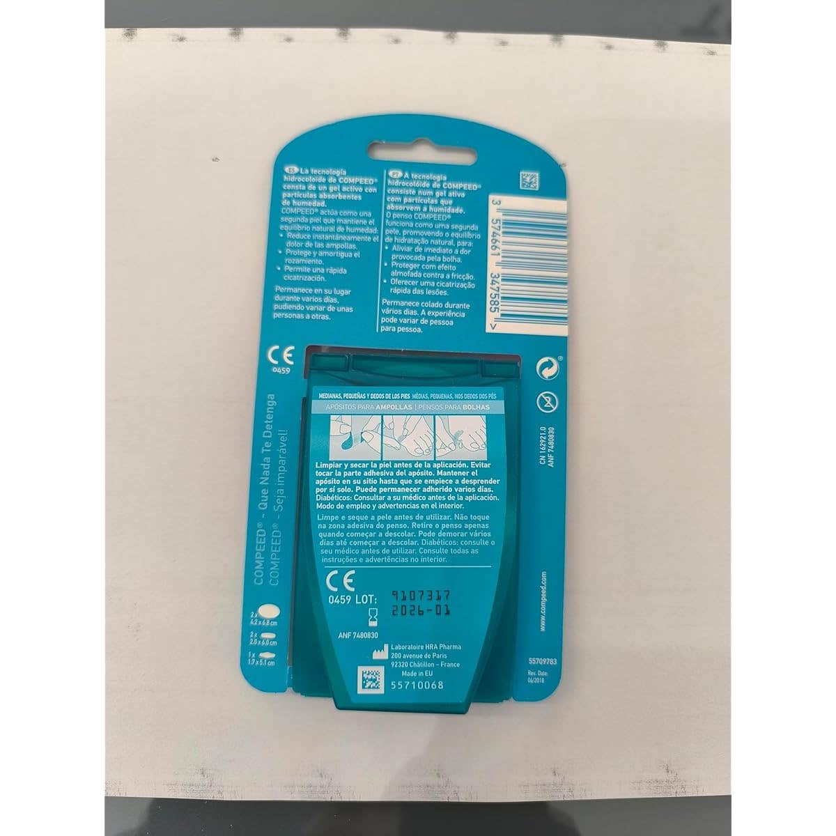 Compeed Ampollas Surtido 3 Tamaños 10uds