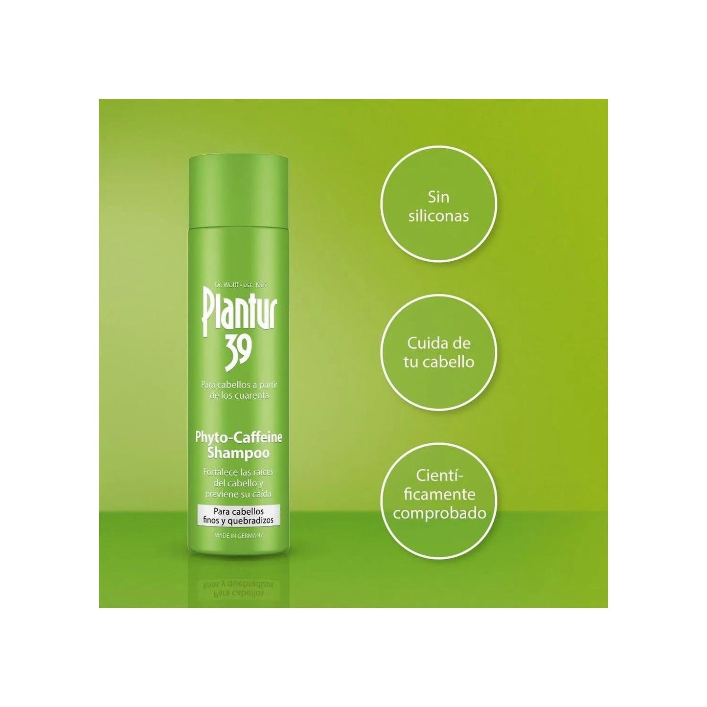 Plantur39 Phyto-Caffeine Champú Cabellos Finos 250ml