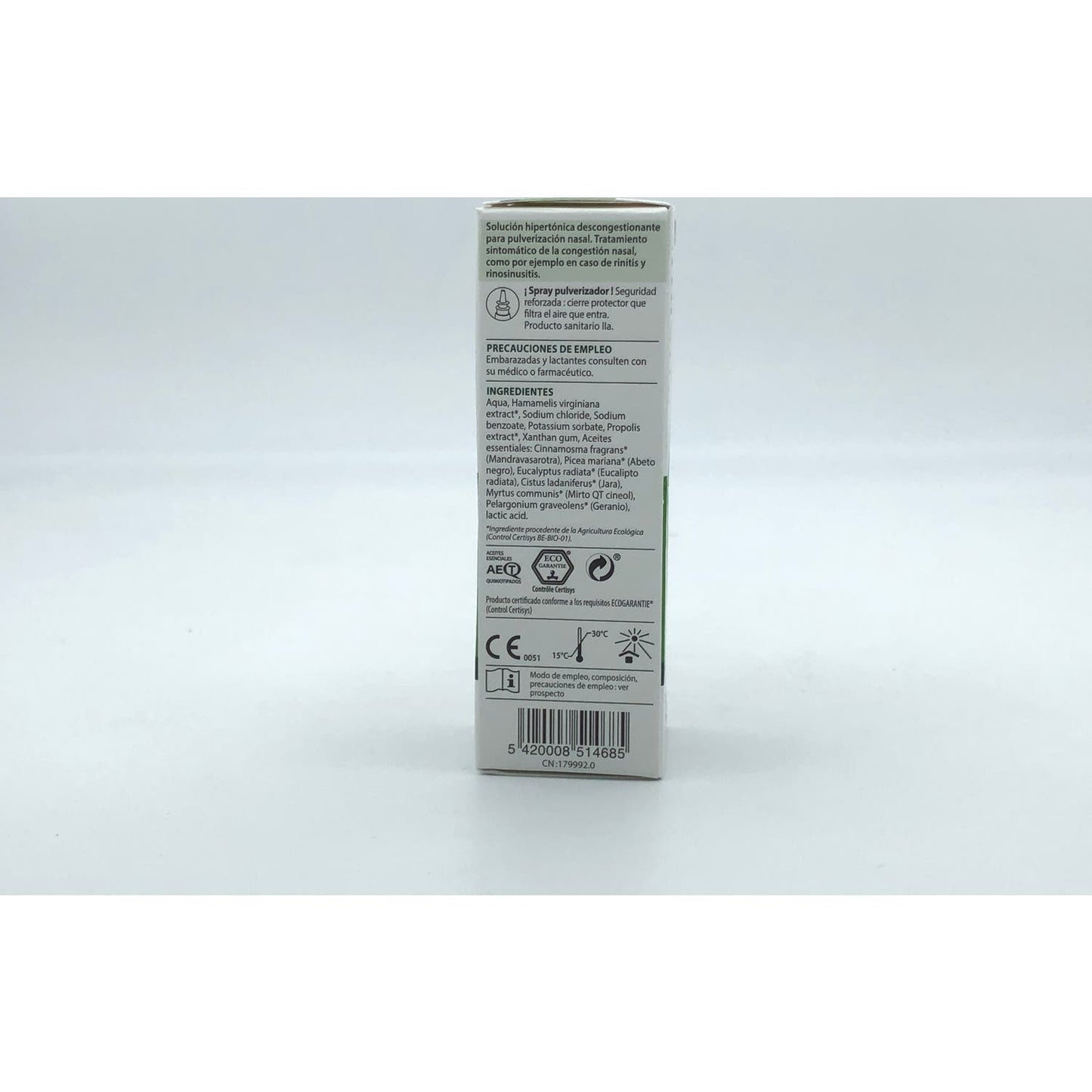 Pranarôm Aromaforce Spray Nasal Descongestionante BIO 15ml
