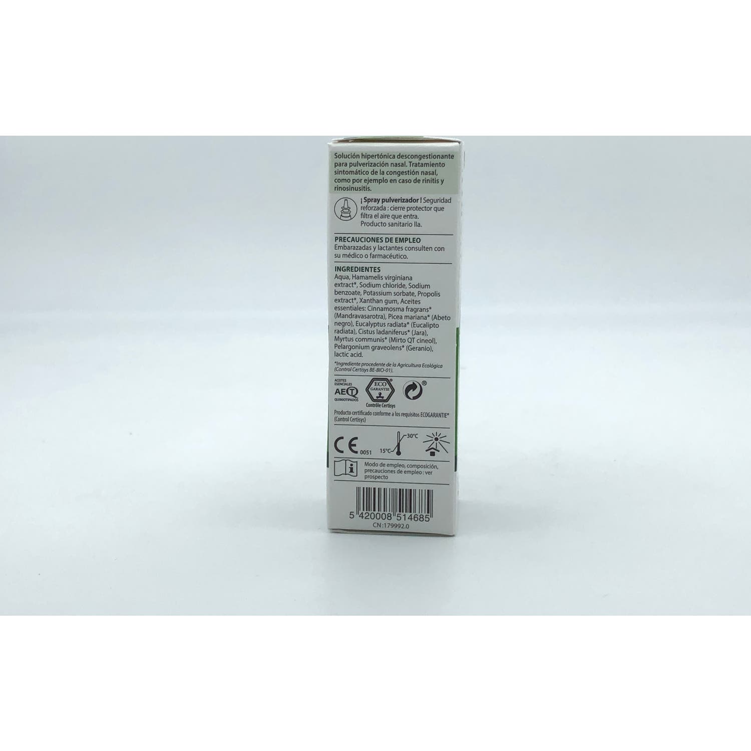 Pranarôm Aromaforce Spray Nasal Descongestionante BIO 15ml