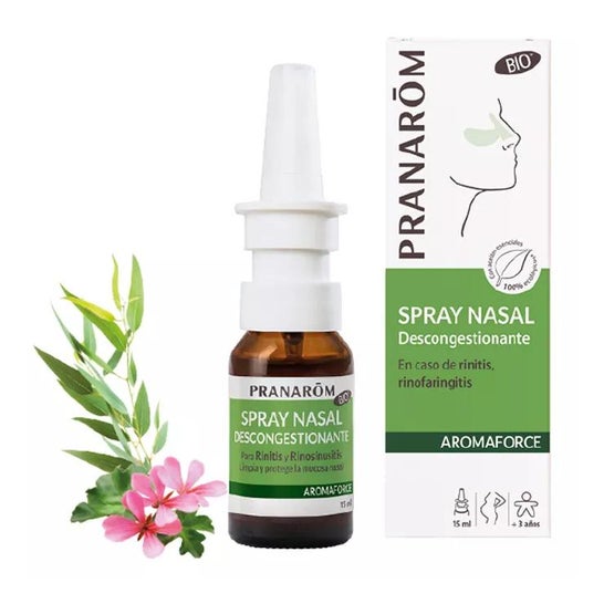 Pranarôm Aromaforce Spray Nasal Descongestionante BIO 15ml