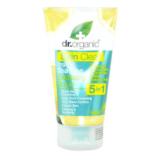 Dr. Organic Exfoliante Facial Tea Tree 125 ml