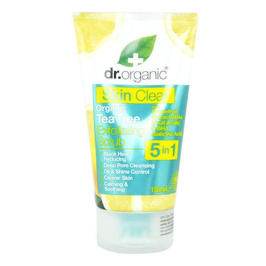 Dr. Organic Exfoliante Facial Tea Tree 125 ml