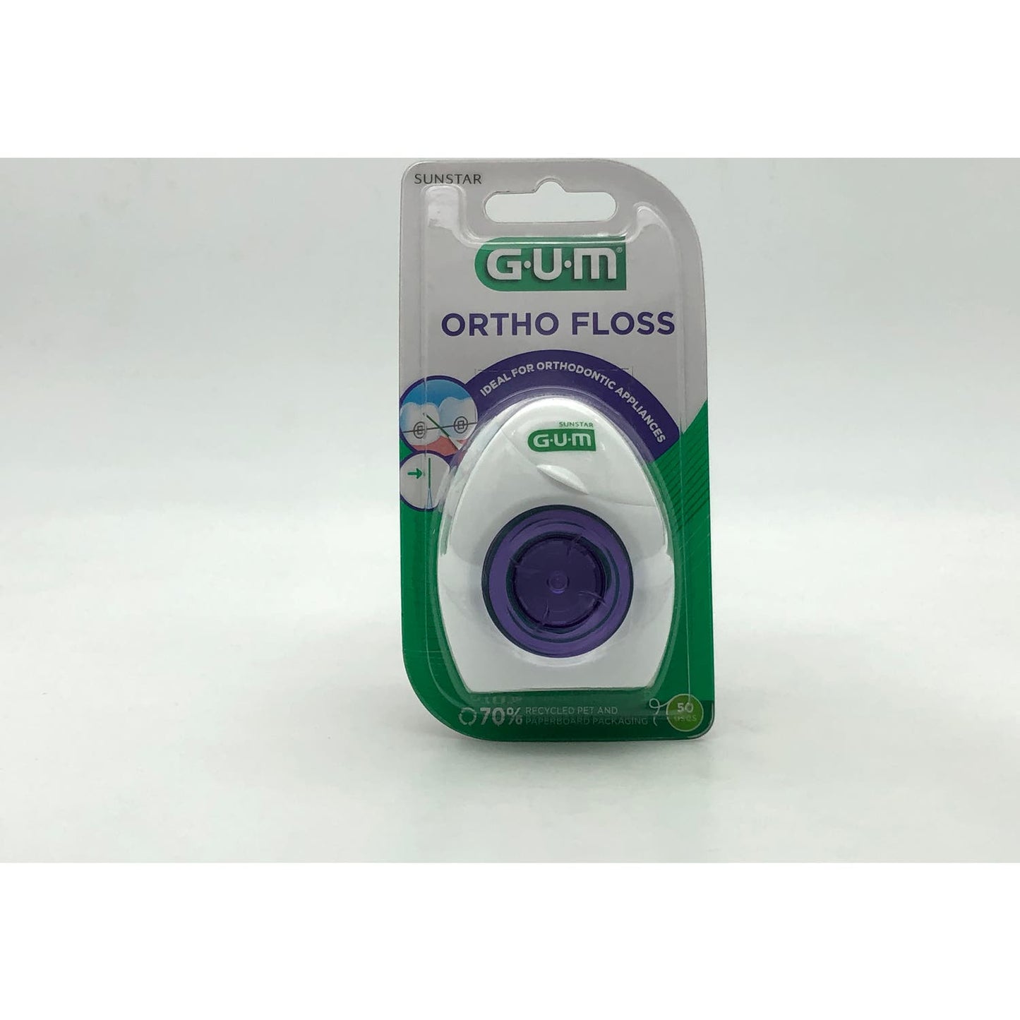 GUM Ortho Floss Seda Dental 50 usos