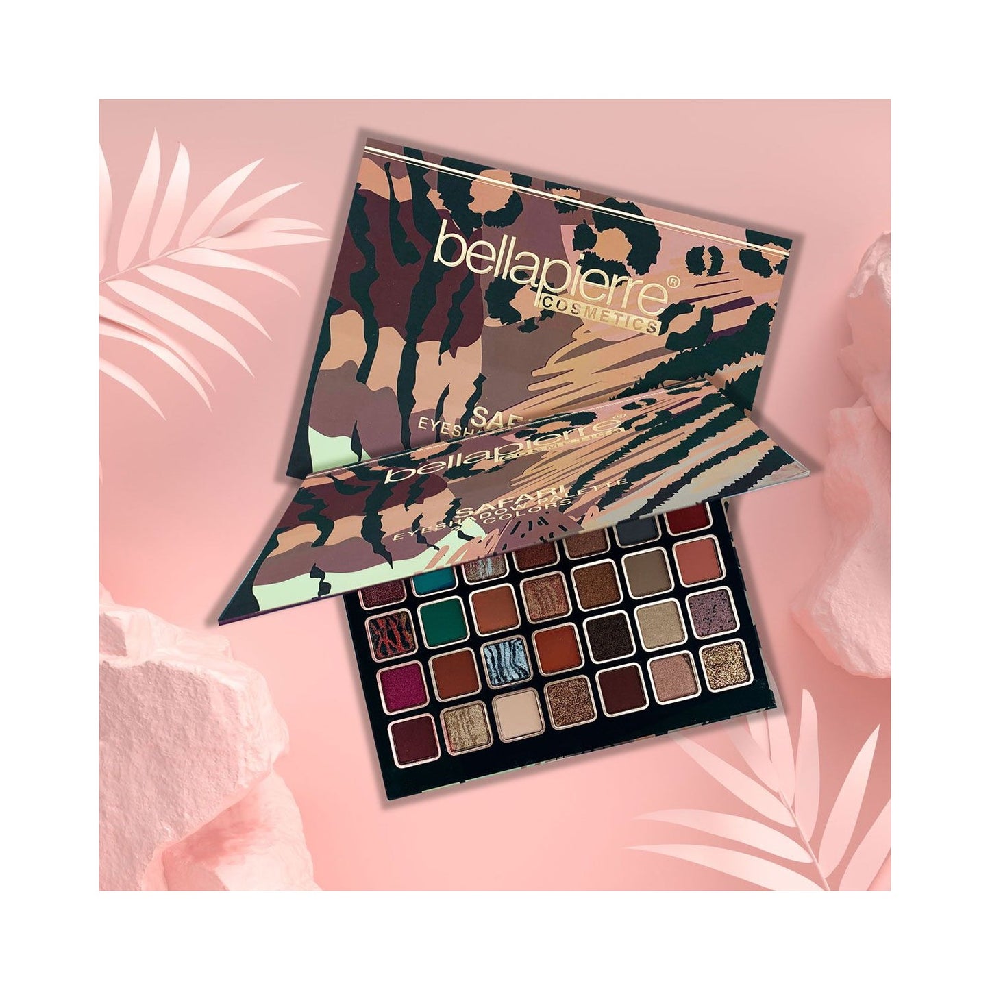 Bellapierre Cosmetics Paleta 35 Sombras Safari 38g