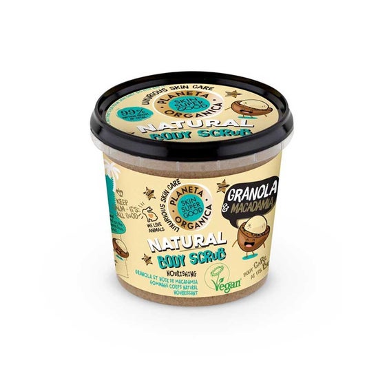 Planeta Orgánica Body Scrub Granola y Macadamia Nut 360 ml