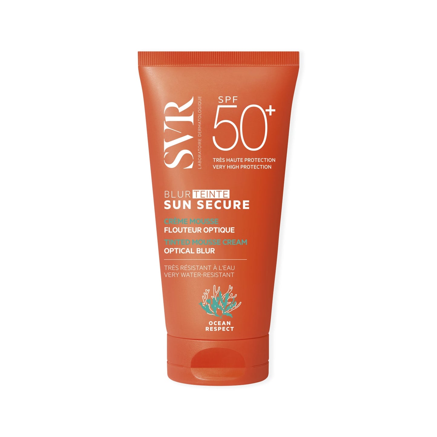 SVR Sun Secure Blur Teinté Crema Mousse Solar con Color SPF50+ 50ml