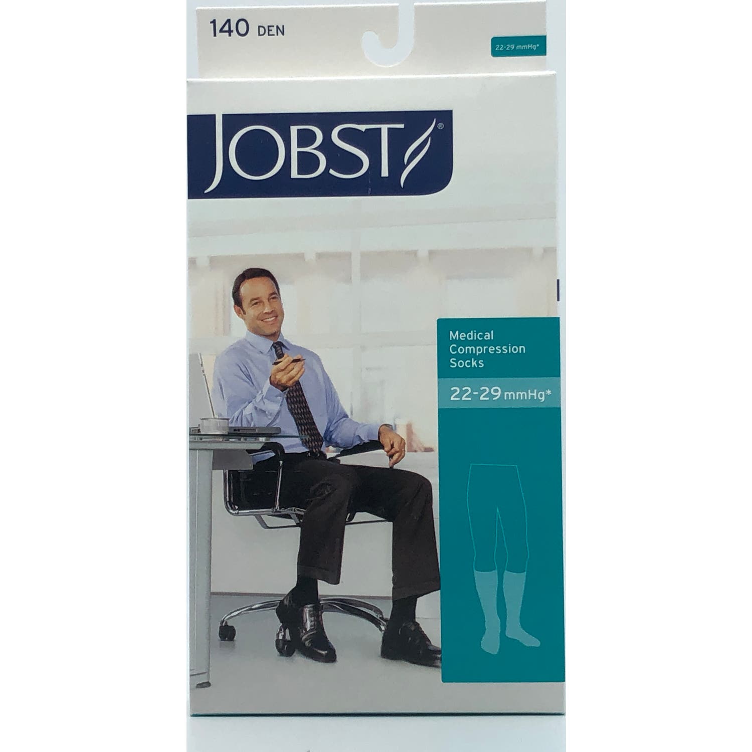 Jobst calcetín compresión normal negro talla G 1 par