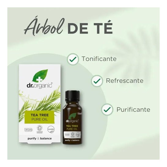 Dr.Organic Aceite puro Árbol de té 10ml