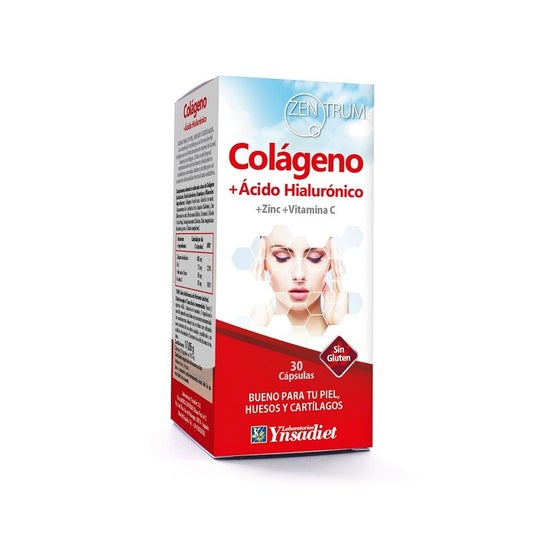 Zentrum Ácido Hialurónico Colágeno 30caps