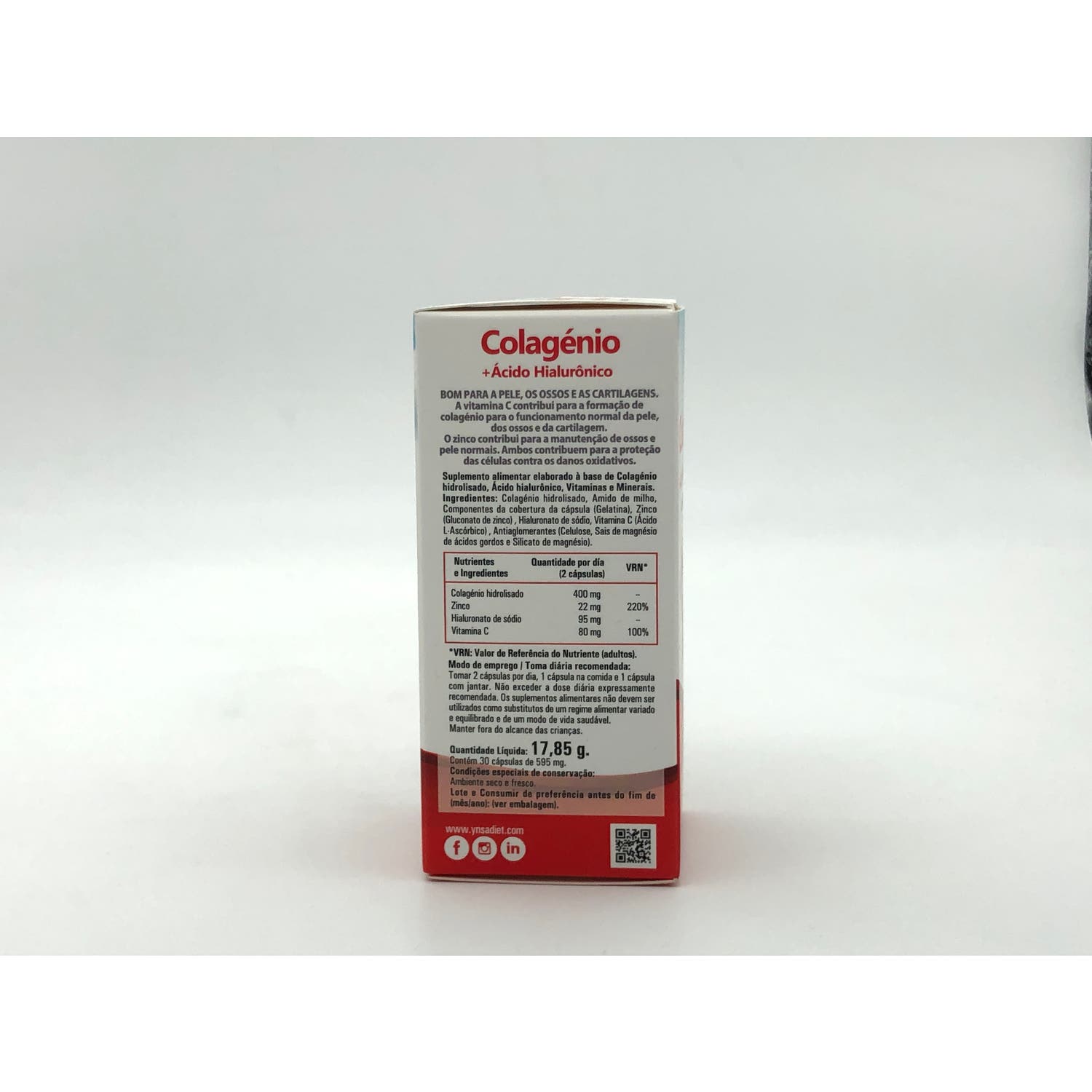 Zentrum Ácido Hialurónico Colágeno 30caps