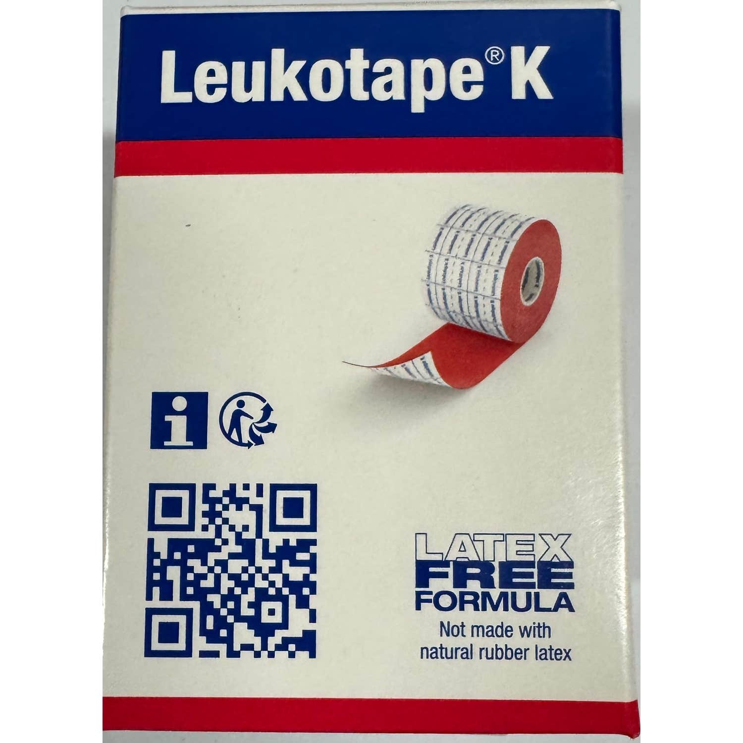 Leukotape K Cinta Elástica Adhesiva Rojo 5cmx5m 1ud