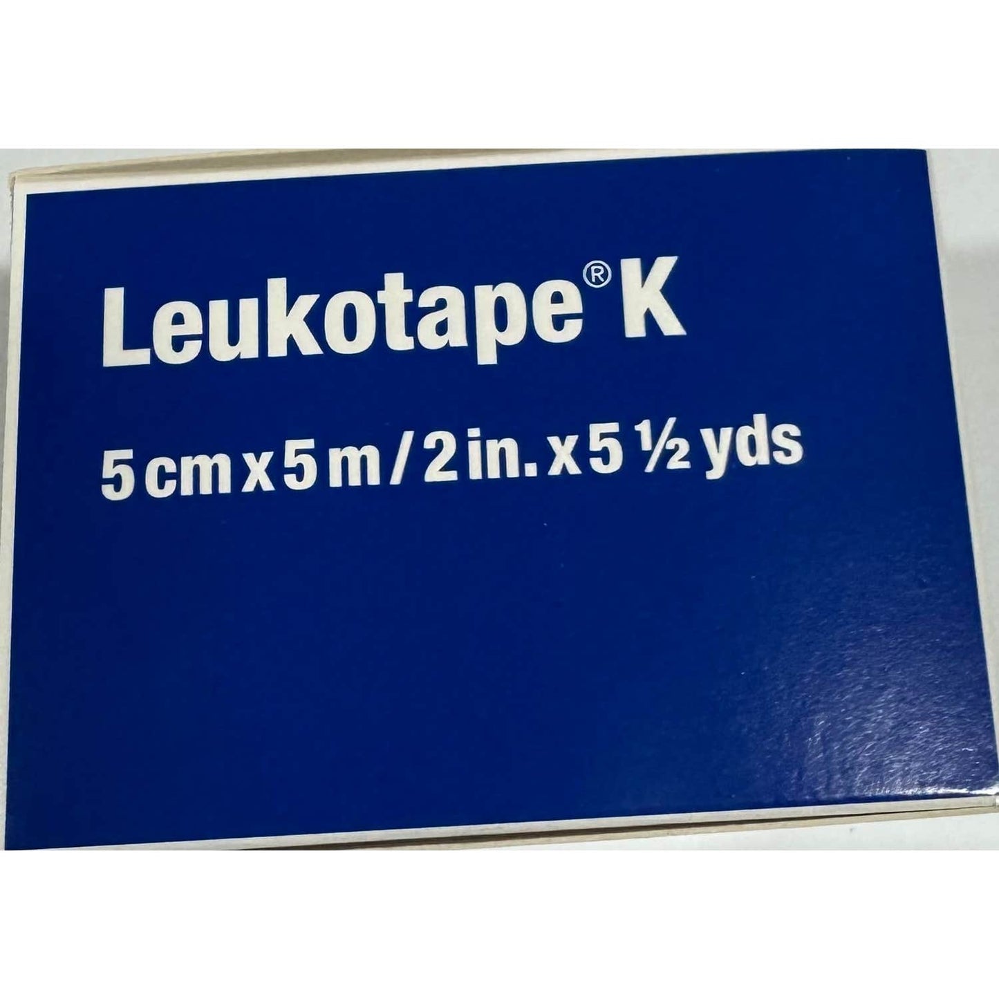 Leukotape K Cinta Elástica Adhesiva Rojo 5cmx5m 1ud