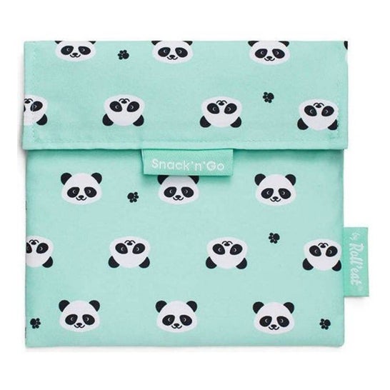 By Roll'eat Bolsa Porta Alimentos Snack'n'go Animals Panda 1ud