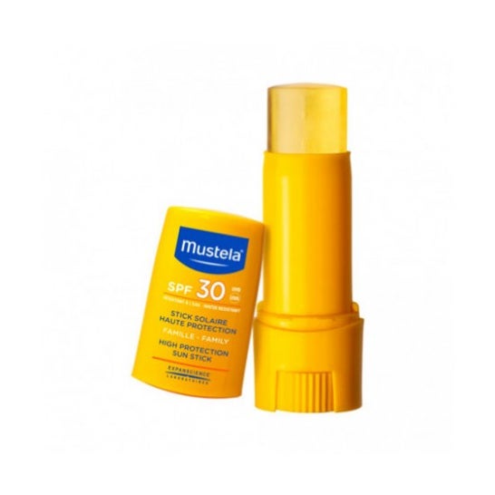 Mustela Stick Solar Alta Protección SPF30 Familia 9ml