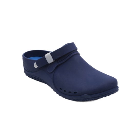 Scholl Clog Progress Zueco Azul Talla 43 1 Par