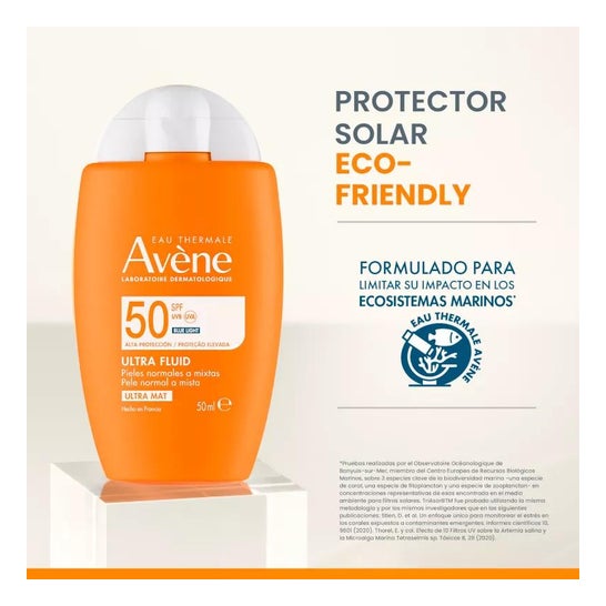 Avène Ultra Fluid Eclat Radiance SPF50+ 50ml