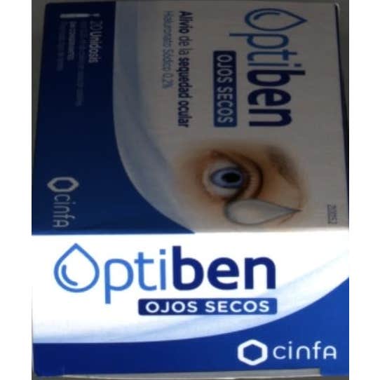 Optiben Ojos Secos Repair 20uds