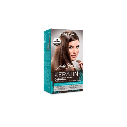 Kativa Keratin Anti-Frizz Alisado Sin Plancha Repara Puntas