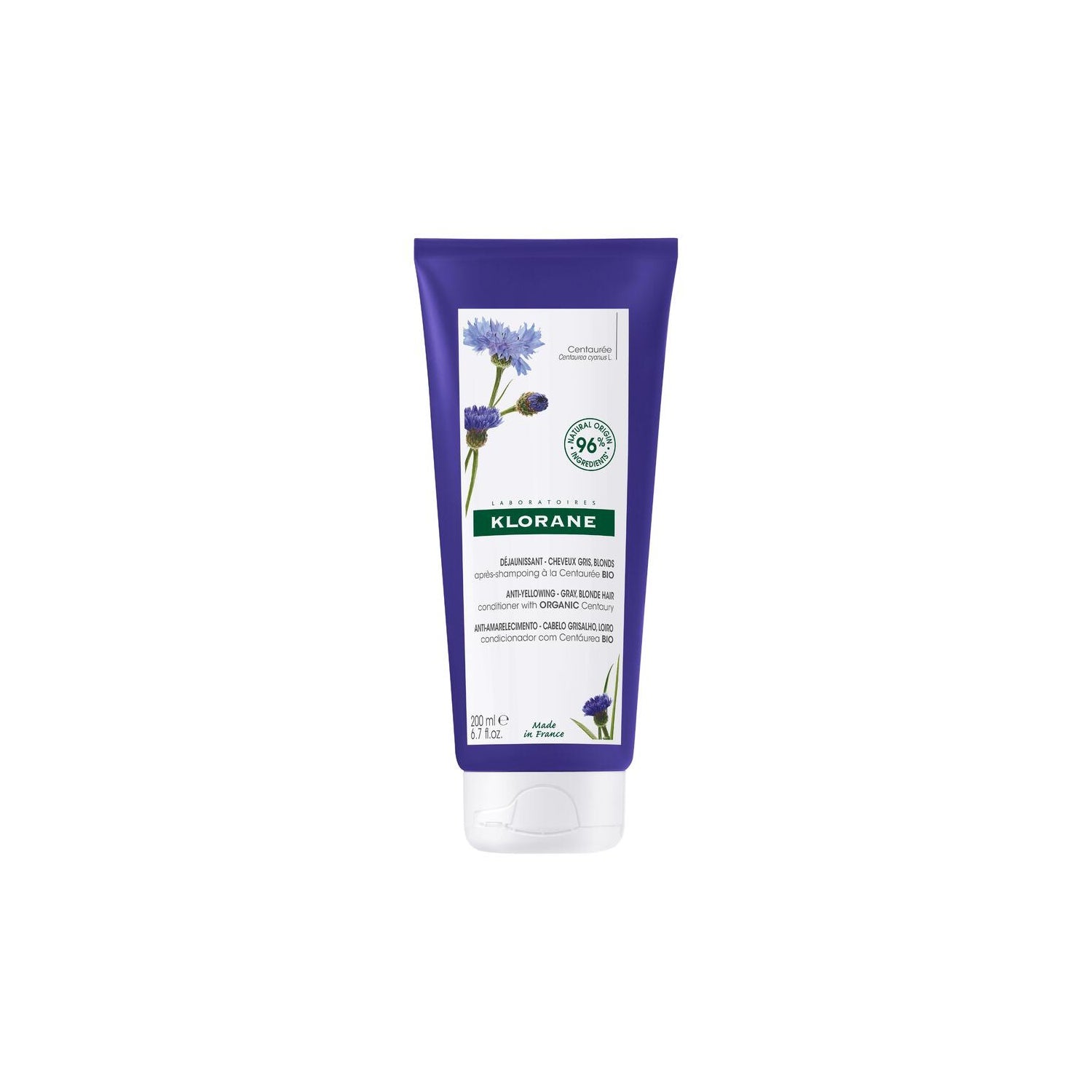 Klorane Acondicionador a la Centaurea BIO 200ml