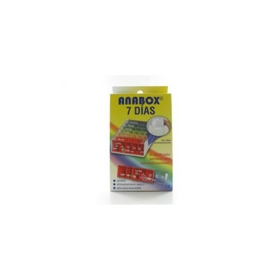Anabox pastillero semanal