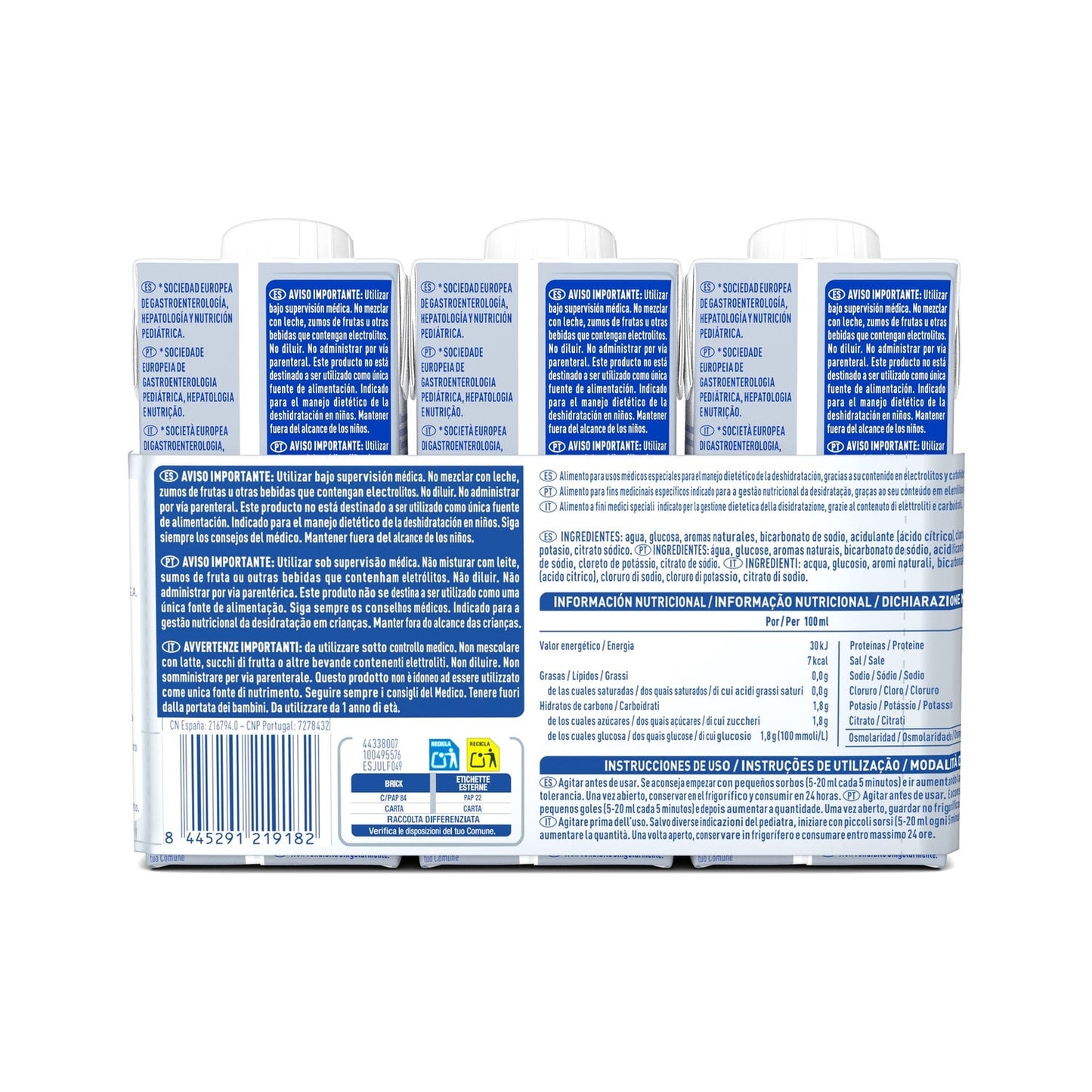 Nestlé Nancare Hydrate Liquido 3x200ml