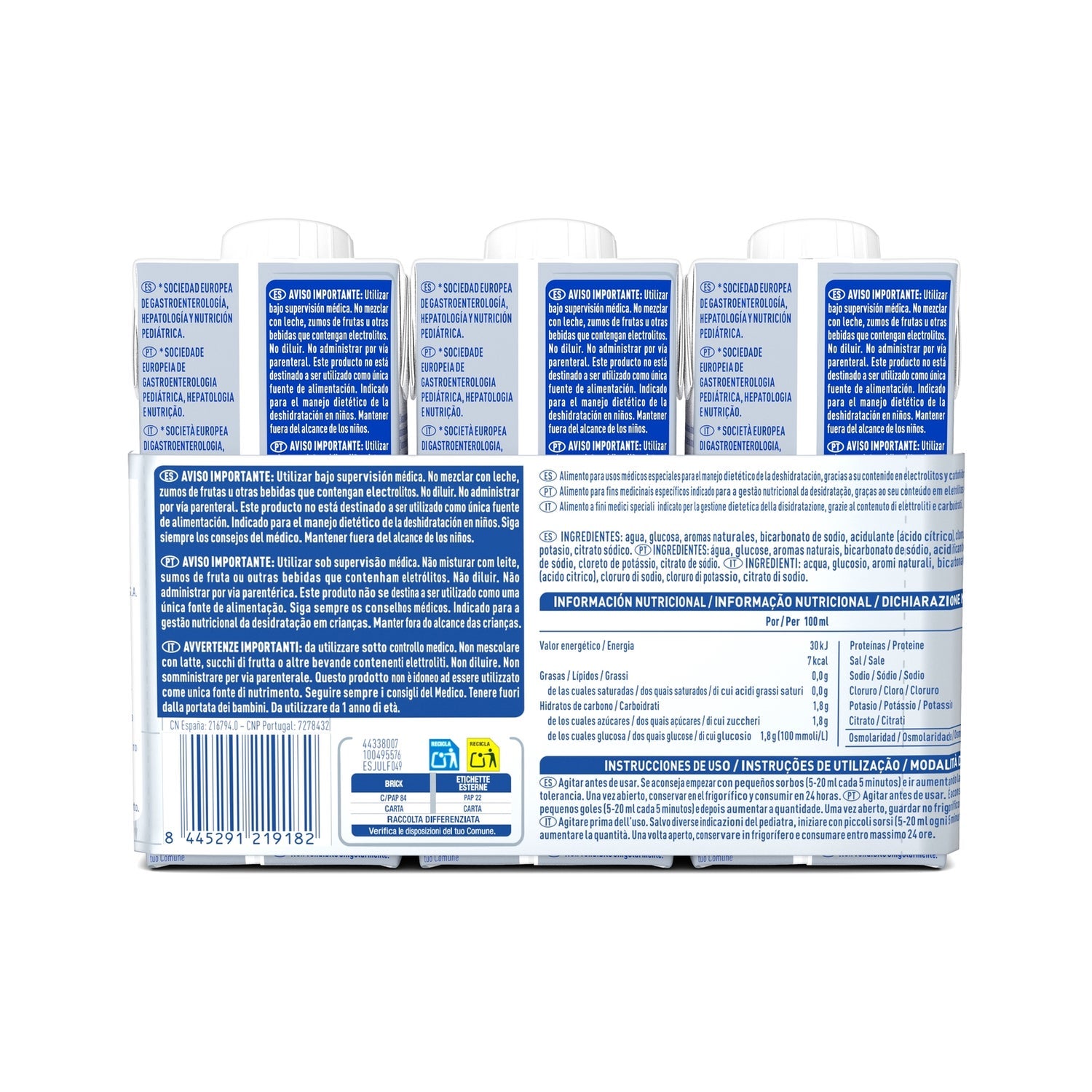 Nestlé Nancare Hydrate Liquido 3x200ml