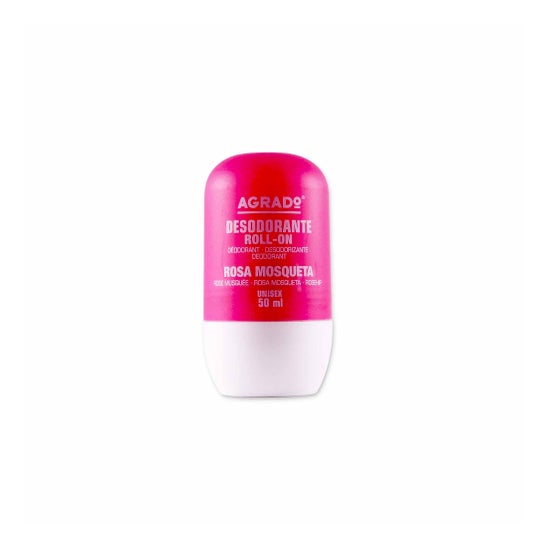 Agrado Desodorante Roll-On Rosa Mosqueta 50 ml