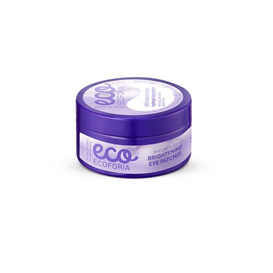 Ecoforia 8 Hours Sleep Parche Contorno Ojos Iluminadores 60uds