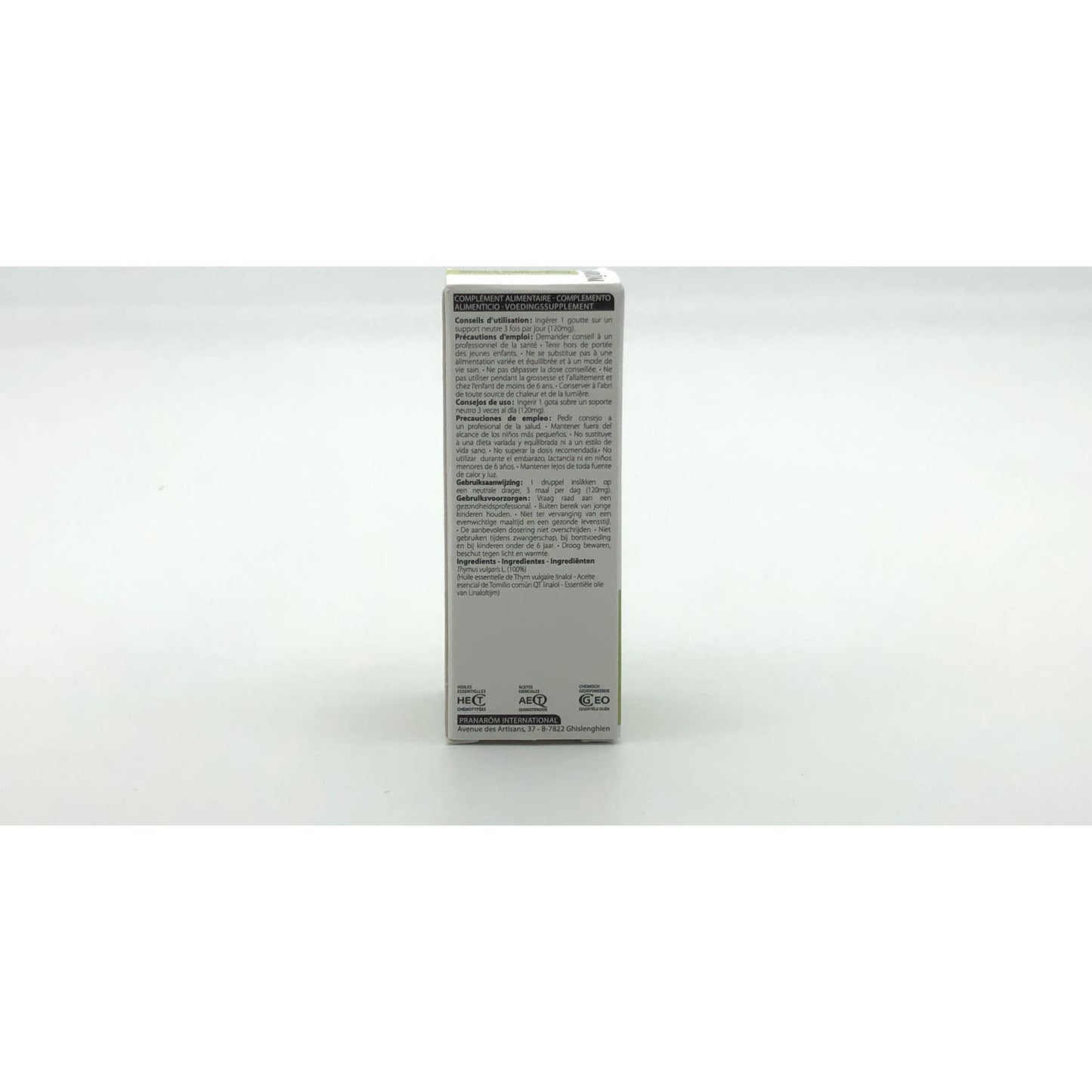 Pranarôm Aceite Esencial de Tomillo Común QT Linalol 5ml