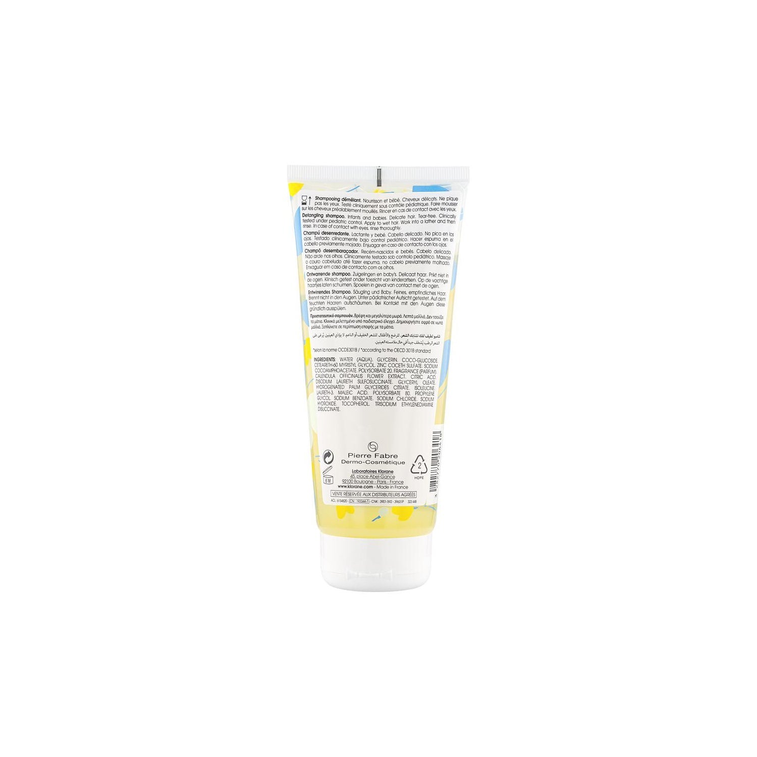 Klorane Bebé Champú Suave 200ml