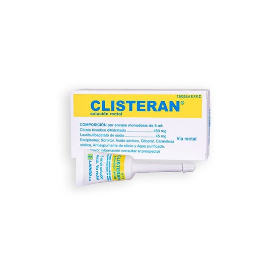 Clisteran Solucion Rectal Enemas 4x5ml