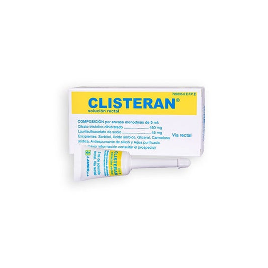 Clisteran Solucion Rectal Enemas 4x5ml