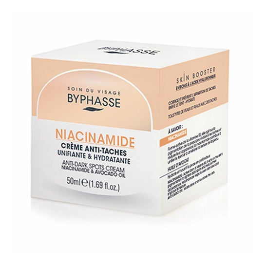 Byphasse Crème Anti-Taches Niacinamide Huile d'Avocat 50ml