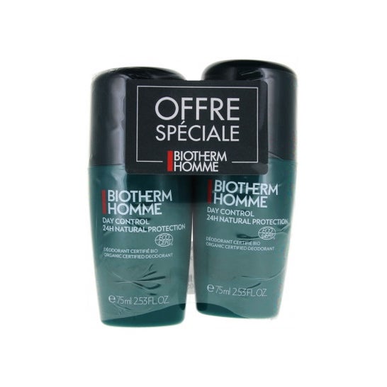 Biotherm Homme 24H Day Control Natural Protect 2x75ml