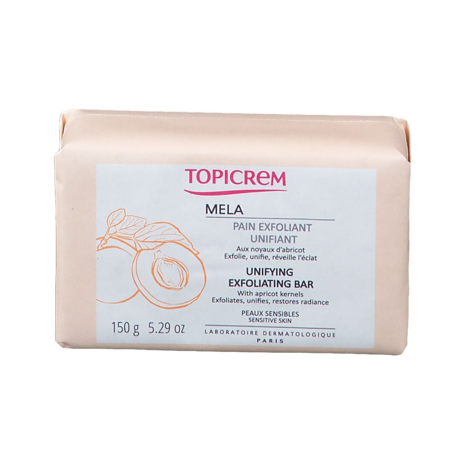 Topicrem Mela Barra Exfoliante Unificante 150g