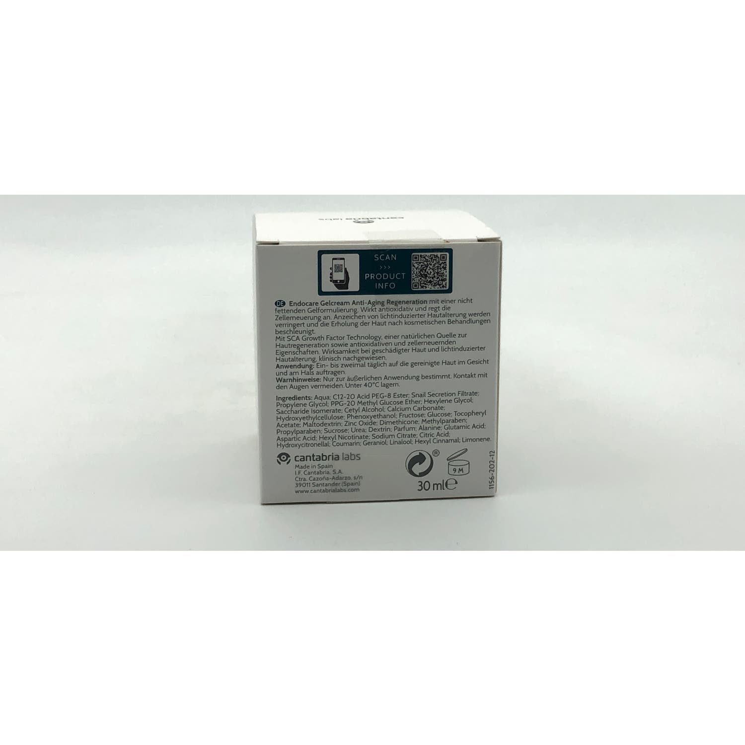 Endocare Gelcream Antiedad Regeneradora 30ml
