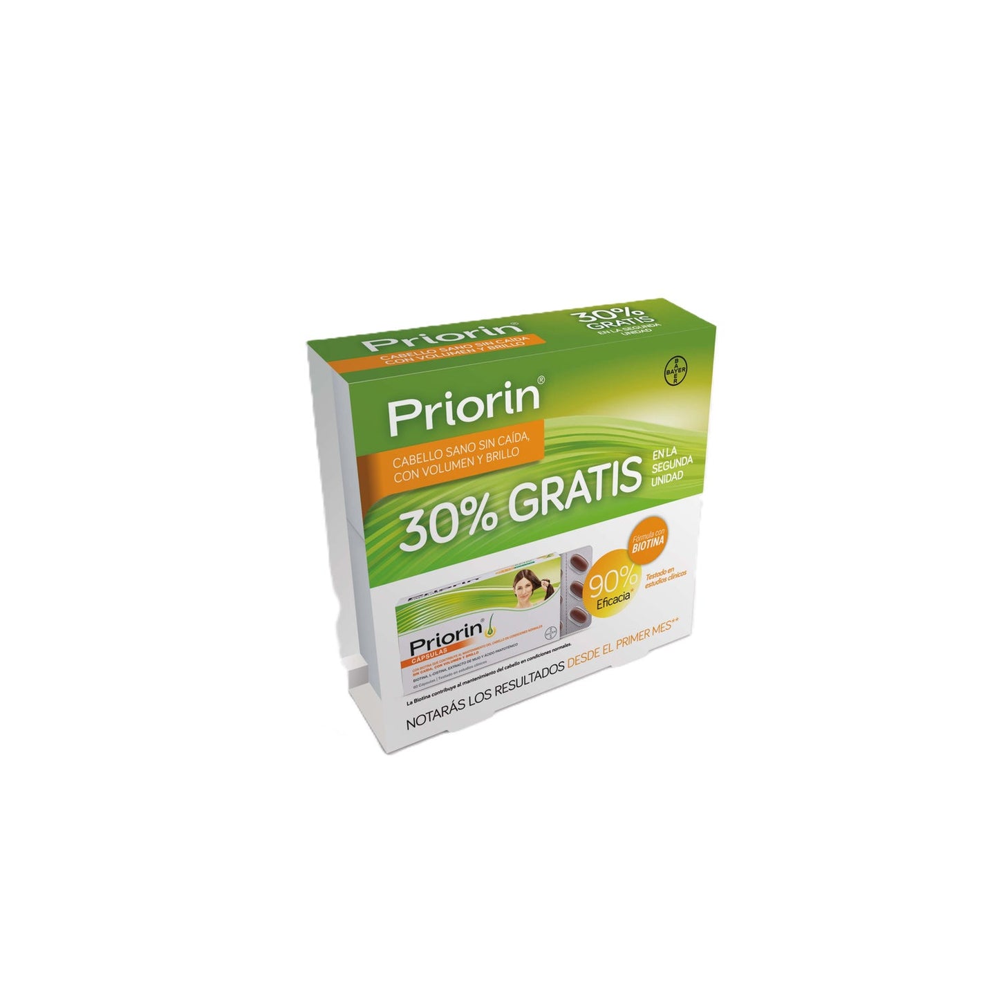 Priorin Cápsulas Anticaída 2x60caps