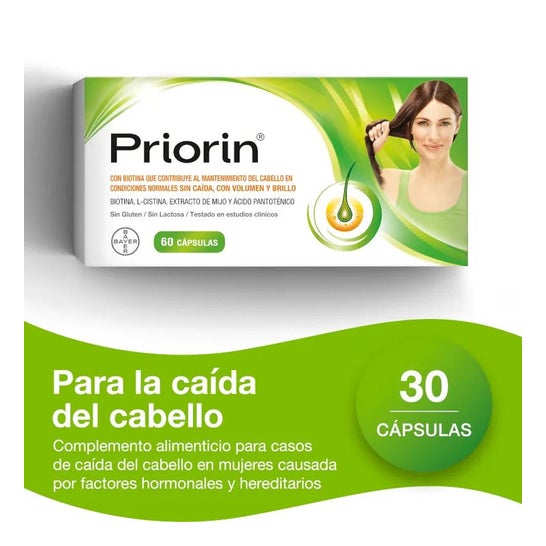 Priorin Cápsulas Anticaída 2x60caps