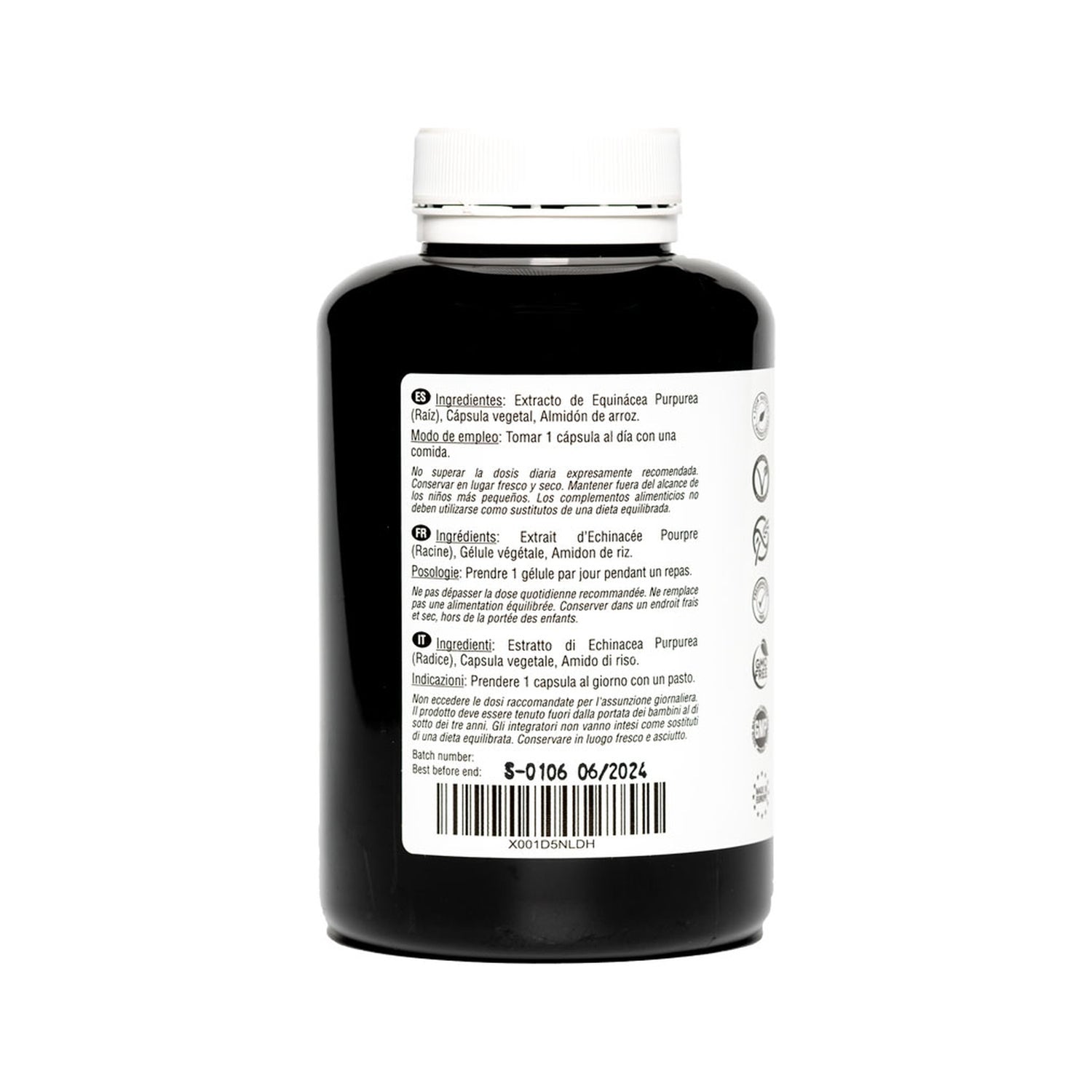 Hivital Foods Equinácea 7500 mg 180 caps