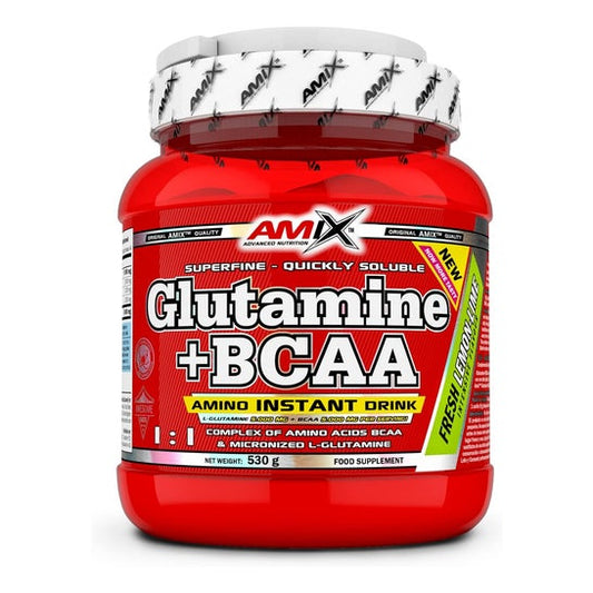 Amix Glutamine+BCAA Lima Limón 530g