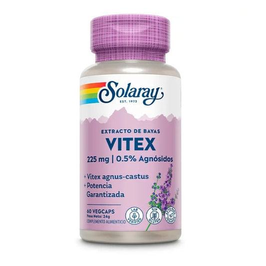 Solaray Vitex 225mg 60Caps