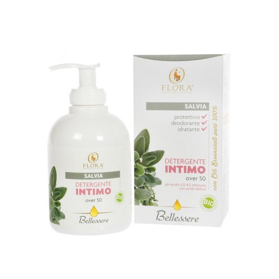 Flora Gel Íntimo +50 Menopausia Salvia Bio 250ml