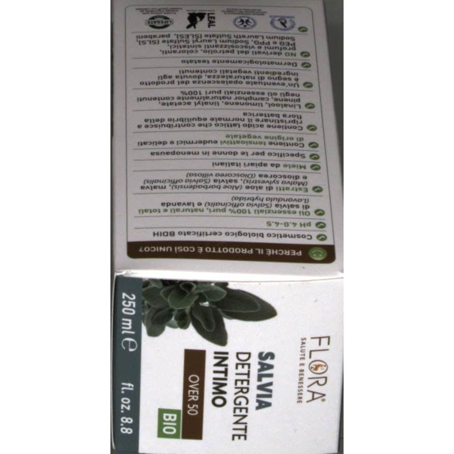 Flora Gel Íntimo +50 Menopausia Salvia Bio 250ml