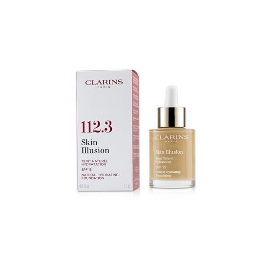 Clarins Skin Illusion Base Spf15 112 3 Sandalwood 30ml