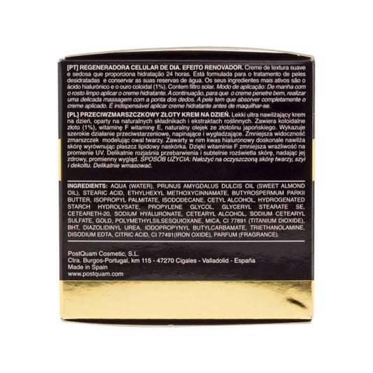 Postquam Luxury Gold crema regeneradora de día 50ml