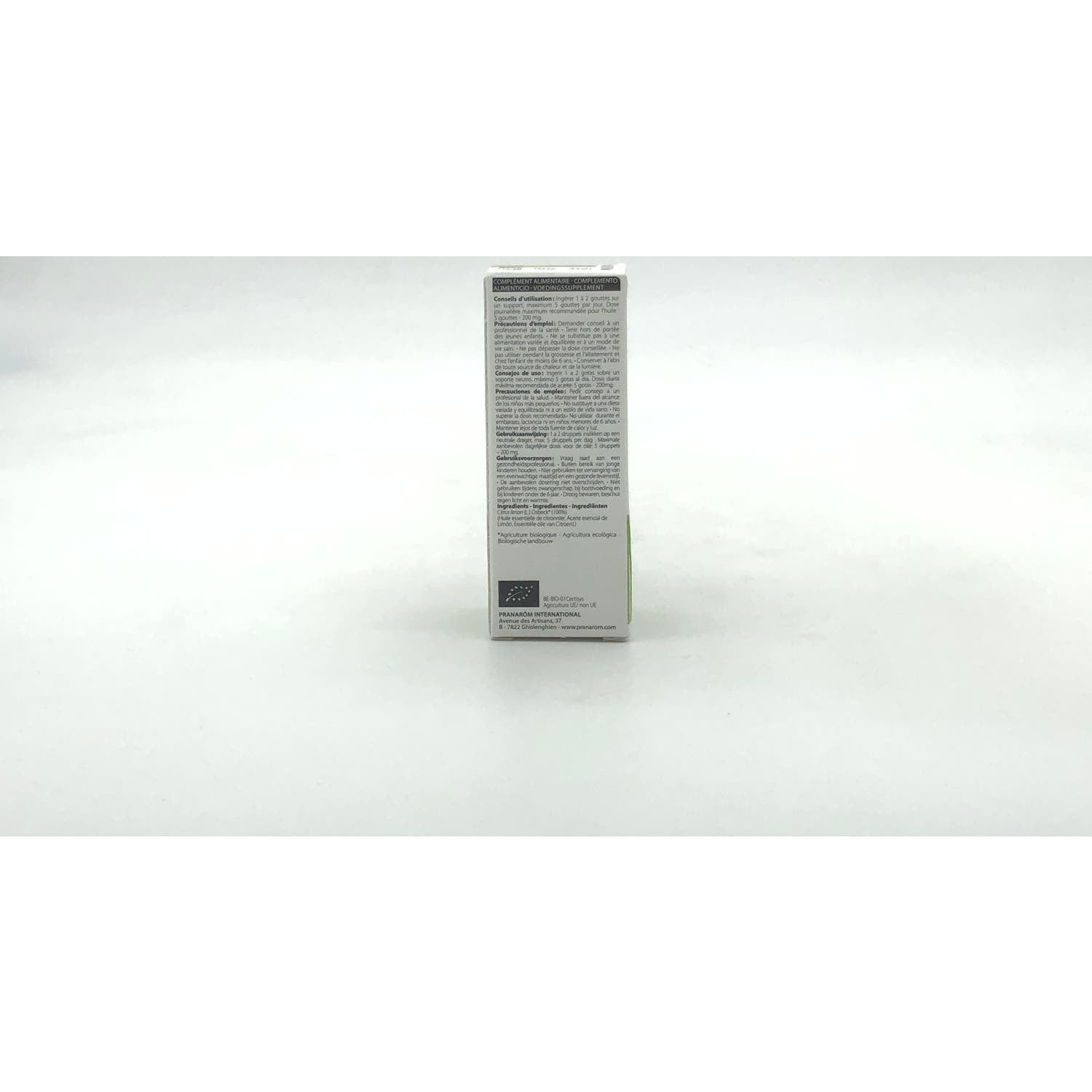 Pranarôm Aceite Esencial de Limón BIO 10ml