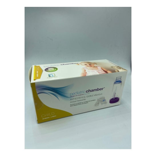 Pediatrics Salud Cámara de Inhalación + Máscara 1 ud