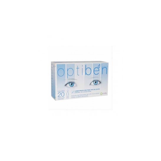 Optiben Ojos Secos 20 ampollas unidosis 0,25ml